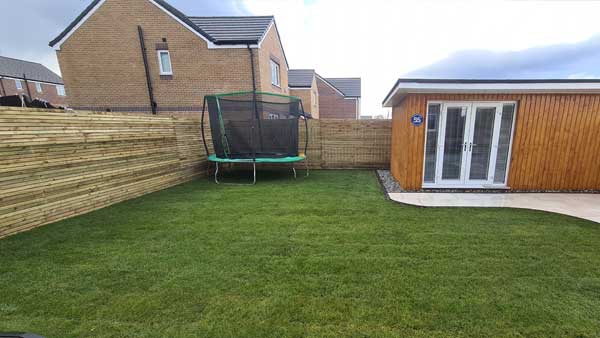 Freshly Laid Turf